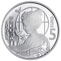 San Marino 5 Euro proof 2024 – Giacomo Puccini