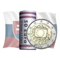 Slowakei 2 Euro UNC rollen 2015 – 30 Jahre EU-Flagge