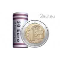Slowakei 2 Euro UNC rollen 2018 – 25. Jahrestag der Slowakischen Republik