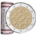 Slowakei 2 Euro UNC rollen 2023 – 100. Jahrestag der ersten Bluttransfusion in der Slowakei