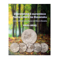 Slowakei 5 Euro UNC 2021 - 2025 – Fauna und Flora in der Slowakei + Album  