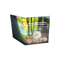 Slowakei 5 Euro UNC 2021 - 2025 – Fauna und Flora in der Slowakei + Album  