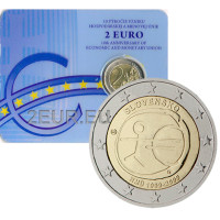 Slowakei 2 Euro BU 2009 - 10 Jahre Euro  