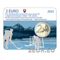 Slowakei 2 Euro BU 2025 – 100 Jahre erste Eishockey-Europameisterschaft