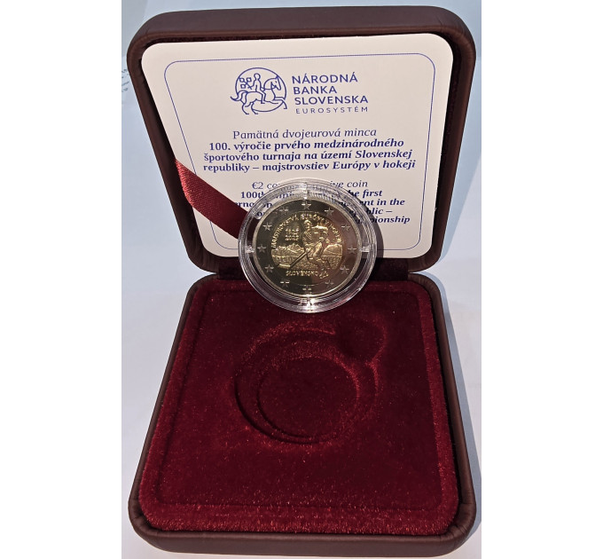 Slowakei 2 proof Euro 2025 – 100 Jahre erste Eishockey-Europameisterschaft