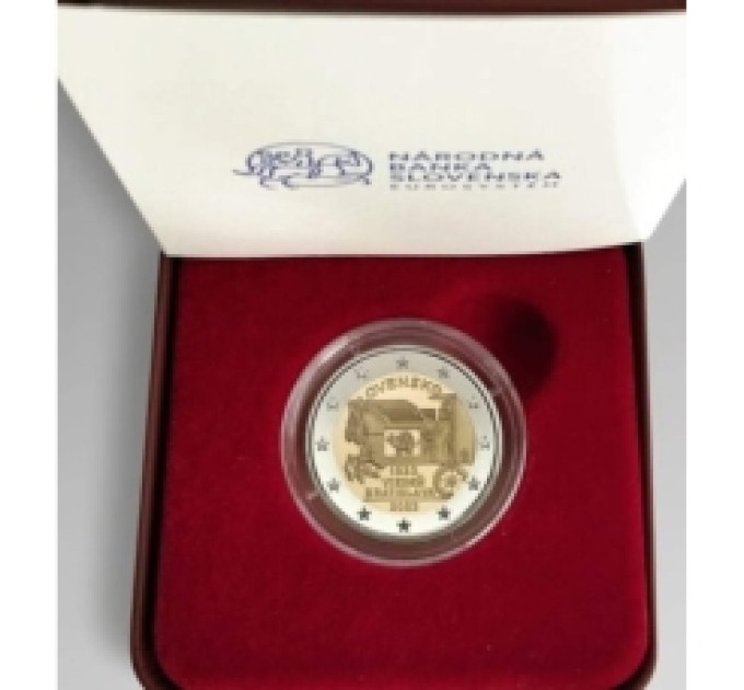 Slowakei 2 proof Euro 2023 – 200. Jahrestag der Eröffnung der Pferdepost auf der Strecke Wien-Bratislava