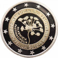 Slowenien 2 Euro proof 2010 – 200 Jahre Botanischer Garten Ljubljana