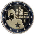 Slowenien 2 Euro proof 2011 – 100. Jahrestag der Geburt von Franc Rozman