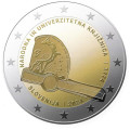 Slowenien 2 Euro proof 2024 – 250. Jahrestag der National- und Universitätsbibliothek