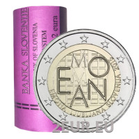 Slowenien 2 Euro Rolle 2015 – 2000 Jahre Emona – Ljubljana