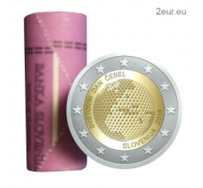 Slowenien 2 Euro Rolle 2018 – Weltbienentag