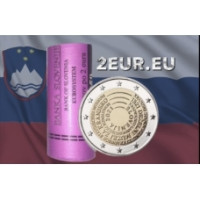 Slowenien 2 Euro Rolle 2021 – 200 Jahre Slowenisches Nationalmuseum