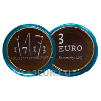 Slowenien 3 Euro proof 2013 - 300. Jahrestag des Tolminer Bauernaufstandes  