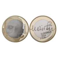 Slowenien 3 Euro UNC 2024 – 150. Geburtstag von Rudolf Meister