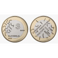 Slowenien 3 Euro UNC 2025 – Nova Gorica – Görz
