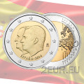 Spanien 2 Euro UNC 2014 - Thronfolge König Felipe VI