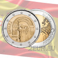 Spanien 2 Euro UNC 2018 - Altstadt von Santiago de Compostela