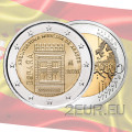 Spanien 2 euro UNC 2020 - Mudéjar-Architektur von Aragon