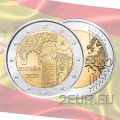 Spanien 2 Euro UNC 2021 - Historische Stadt Toledo