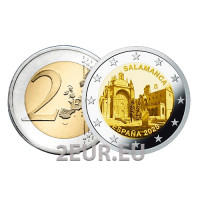 Spanje 2 euro UNC 2025 - Altstadt von Salamanca