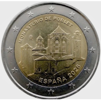 Spanje 2 euro UNC 2026 - Kloster Poblet