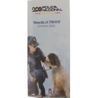 Spanien 2 euro proof 2024 – Nationales Polizeikorps