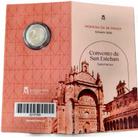 Spanien 2 euro proof 2025 – Altstadt von Salamanca