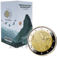 Spanien 2 euro proof 2022 - Nationalpark Garajonay  