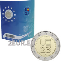 Spanien 2 euro proof 2023 – Spanische EU-Ratspräsidentschaft