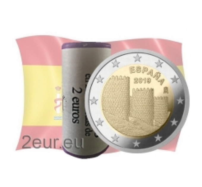 Spanien 2 Euro rollen 2019 – Altstadt von Avila