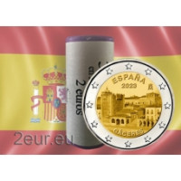Spanien 2 Euro rollen 2023 – UNESCO-Weltkulturerbe – Altstadt von Cáceres