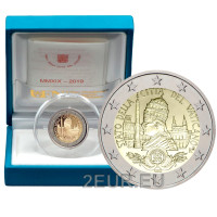 Vatikan 2 Euro proof 2019 - 90. Jahrestag der Gründung des Staates Vatikanstadt  