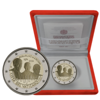 Vatikan 2 Euro proof 2024 – 150. Geburtstag von Guglielmo Marconi Vatikan 2 Euro proof 2024 – 150. Geburtstag von Guglielmo Marconi