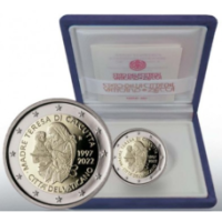 Vatikan 2 Euro proof 2022 – 25. Todestag von Mutter Teresa von Kalkutta 