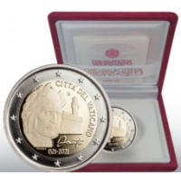 Vatikan 2 Euro proof 2021 – 700. Todestag von Dante Alighieri  