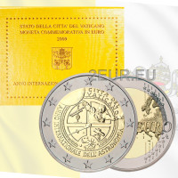 Vatikan 2 Euro BU 2009 - Internationales Jahr der Astronomie
