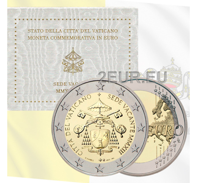 Vatikan 2 Euro BU 2013 - Sede Vacante