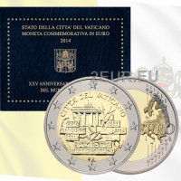 Vatikan 2 Euro BU 2014 - 25 Jahre Mauerfall