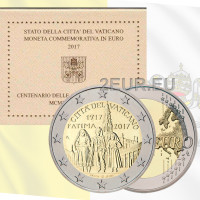 Vatikan 2 Euro BU 2017 - Hundertjahrfeier der Marienerscheinungen von Fatima