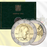 Vatikan 2 Euro BU 2018 - 50. Todestag von Pater Pio