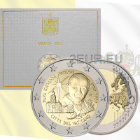 Vatikan 2 Euro BU 2020 - 100. Geburtstag von Papst Johannes Paul II