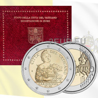 Vatikan 2 Euro BU 2021 - 450. Geburtstag von Caravaggio