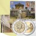 Vatikan 2 Euro BU 2008 - Jahr des Apostels Paulus  Numisbrief