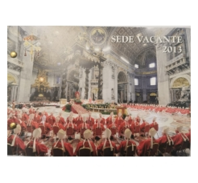 Vatikan 2 Euro BU 2013 - Sede Vacante  Numisbrief