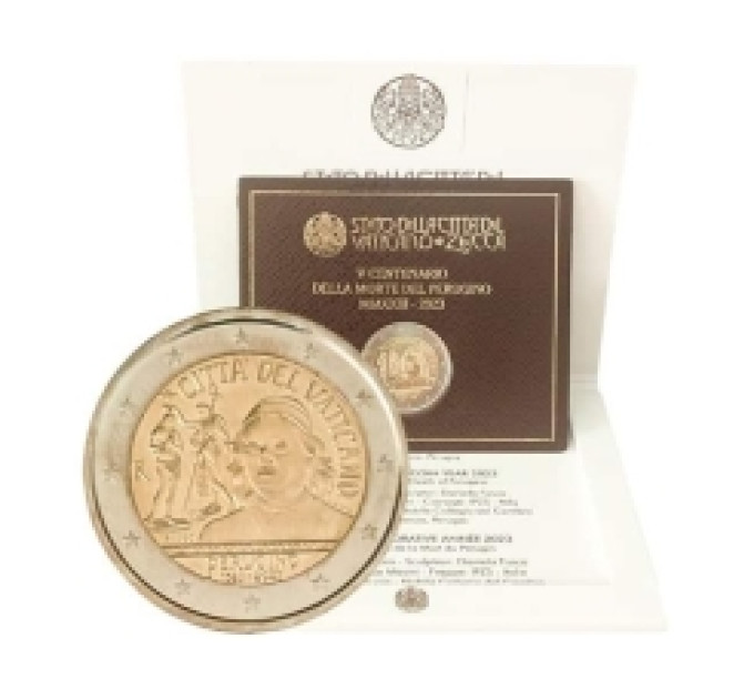 Vatikan 2 Euro BU 2023 – 500. Todestag von Pietro Perugino