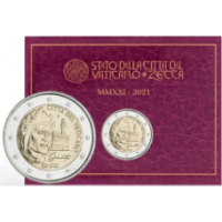 Vatikan 2 Euro BU 2021 - 700. Todestag von Dante Alighieri  