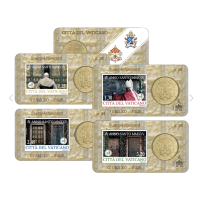 Vatikan 50 cent BU + Stempel 2025