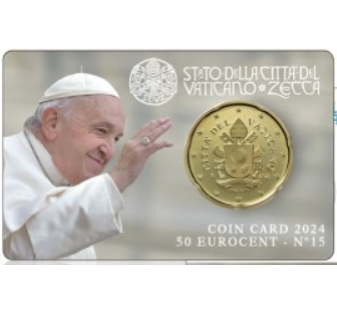 Vatikan 50 cent BU 2024 - №15