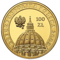 Polen 100 Zloty Gold proof 2005 - Papst Johannes Paul II.