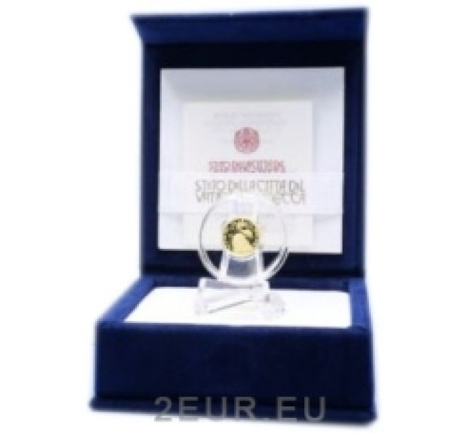Vatikan 10 Euro Gold proof 2022 - Taufe